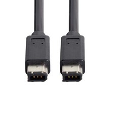 1394a 6 Pin To 6pin Male Firewire 400 To Firewire 400 66 Ilink Cable Ieee 1394 1 picture