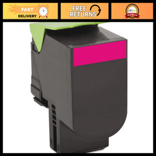 Magenta Toner Cartridge for Lexmark Printers - High Yield, Return Program Compat picture