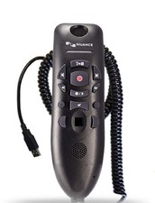 Nuance PowerMic III Microphone for Dragon Coiled Cord extends to 17 Ft Dictate picture
