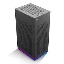 DarkFlash DLH21 PC Case Mini Tower Type ITX with USB 3.0 Type-C - Black picture