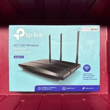 TP-Link Archer A7 AC1750 Wireless Dual-Band Gigabit Router, Tested w Box, Black picture