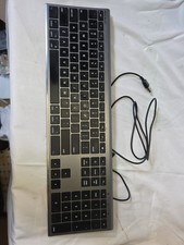 Macally Ultra Slim USB Wired Keyboard Model ACEKEYSG picture