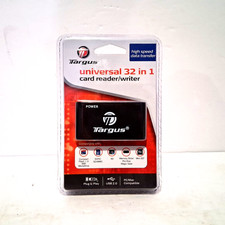 Targus TGR-CRD25 Universal 32-in-1 USB 2.0 High Speed Memory Card Reader/Writer picture