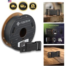 Fiberon PA612-CF15 Carbon Fiber Nylon Filament 1.75mm Black 0.5kg, Fiberon PA... picture