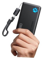 45W Fast Charging Portable Charger, Smaller 10000mAh Travel Power Bank | Black picture