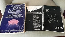 Your ATARI COMPUTER Guide to Atari 400/800 , Atari Basic Guide, DOS 3 Manual picture