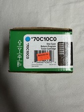 Lexmark 70C10C0 Cyan Toner Cartridge New Sealed picture