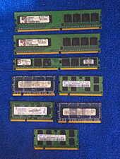3 Kingston 2GB (2x1GB) DDR2,  2 Samsung 2gb Each, 1 Adata 4gb, 2 Ramax 2gb Each. picture