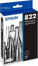 2 Pack Genuine Epson 822XL Black High Capacity Ink Cartridges T822XL120-S picture