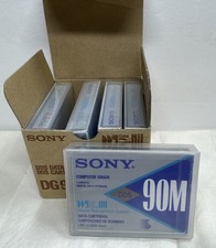 Sony DG90MAA/2 UC Computer Grade DDS Data Storage Cartridge Set Of 5 New picture