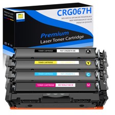 4Packs 067H 067 Toner Cartridge for Canon Color imageCLASS MF656Cdw LBP633Cdw picture