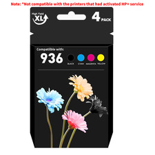 4PK 936 Ink Cartridges Compatible For HP 936e OfficeJet Pro 9730 9135e 9130 9120 picture