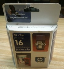 NOS BNIP HP 16 INKJET PHOTO PRINT CARTRIDGE C1816A EXPIRED 12/03 NR picture