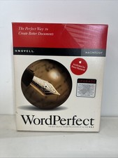 Novell Word Perfect Perfect Office Processor V 3.1 For Power Macintosh CD-ROM picture