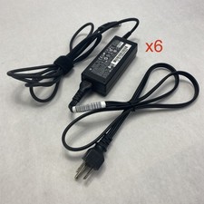 HP PPP009D 65W 19.5V 3.33A 7.4mm Laptop AC Adapter w/ Power Cord - Lot of 6 picture