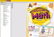 McGraw-Hill My Math: eStudent Edition Grade K PC MAC CD Kindergarten full text picture
