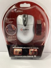 labtec wireless optical mouse for notebooks new/sealed picture