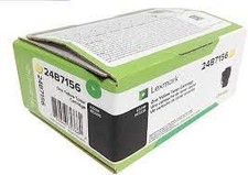 Genuine Lexmark 24B7156 Yellow Toner Cartridge - Factory Sealed picture