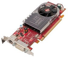ATI RADEON HD 2400 XT 256 MB MODEL109-B27631-00 PCI-E  DMS-59 to SVGA DUAL CABLE picture