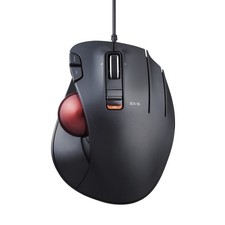 ELECOM EX-G Wired Trackball Mouse, Ergonomic Thumb Control, Smooth Tracking R... picture