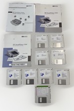 HP DeskWriter 550C C Software Install Floppy Disk Lot & Manuals Mac Vintage picture