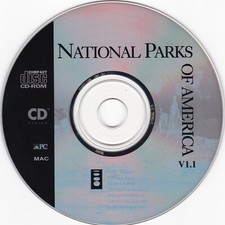 Vintage National Parks of America V1.1 (PC, 1993) *DISC ONLY* picture