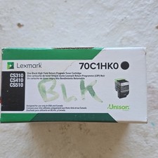 Lexmark 70C1HK0 Black Laser High Yield Toner Cartridge for CS310 CS410 CS510 picture