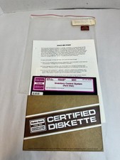 VTG Radio Shack TRS-80 Model 16 inventory control system software diskette #38 picture