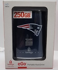 Rare Iomega eGo 250 GB USB 2.0 Portable External Hard Drive 34459 NFL  picture