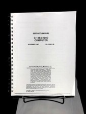 Commodore C-128 C128D SERVICE Manual W/ Schematics COIL BOUND Reprint picture