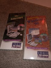 Windows 98  video professor & The internet video professor used picture