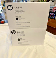 HP CF258XC 58X Black High Yield Toner Cartridge M404 M406 MFP M428 Lot of 2 picture