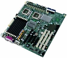 MOTHERBOARD SUPERMICRO X7DBE 2x LGA 771 8x DDR2 PCI-E PCI-X I/O Shielding picture