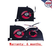 CPU+GPU Cooling Fan for MSI GS63 GS63VR GS73 Series Pair Fans US Shipping picture