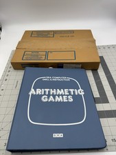 1983 IBM SRA Arithmetic Computer games Drills Binder Floppys picture