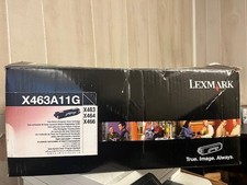 Genuine Lexmark X463A11G Black Toner for X466 / X464 / X463 open box picture