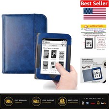 Protective Leather Case for Nook Simple Touch - Heavy Duty & Elegant Dark Blue picture