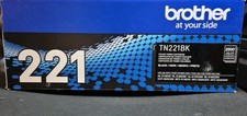 Brother Genuine TN221BK Black Toner Cartridge--OEM (Open Box / Inspected – Good) picture