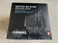 NOCTUA NH-D15S Chromax.Black, Dual-Tower CPU Cooler with NF-A15 PWM 140MM Fan picture