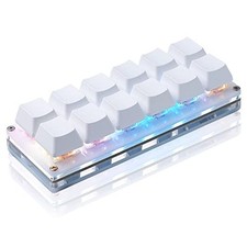 BTXETUEL Newhui 12 Key Mechanical Gaming Keyboard One Handed Keypad USB-C Wired picture