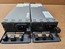 2 LOT - GENUINE Cisco 3560X 3750X 350W Redundant Power Supply - C3KX-PWR-350WAC picture