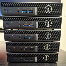Lot of (5) Dell OptiPlex Micro 7010 i5-13500T 16GB RAM 256GB SSD windows 11 pro picture
