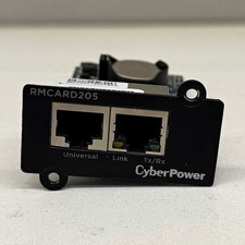 CyberPower RMCARD205 PDU/UPS Remote Mgmt Card 2x RJ-45 10/100 Mini Slot picture