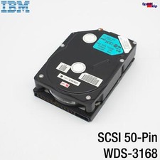 IBM WDS-3168 160MB OEM SCSI 50 PIN POLE HDD HARD DRIVE 95F7197 HARD DISK RETRO picture