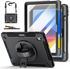 Miesherk Stock Case iPad (A16) 11th /10th Gen Case（TPU）, Black  picture