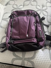 eBags Nylon Laptop Backpacks 15 in Purple Padded Multi-Compartment picture