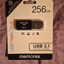 Memorex USB 3.1 USB Flash Drive 256GB Brand new sealed box picture