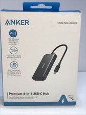Anker 4-in-1 Premium USB-C Hub, 5 Gbps Transfer Speed, 60W Charging. picture