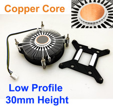 LGA1851 mITX Low Profile Cooling Fan 1U Copper Core for Intel 15th Gen CPU picture