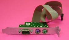 GENUINE Dell Serial PS/2 Full Height Panel Board w/Cable N3563 F743C picture